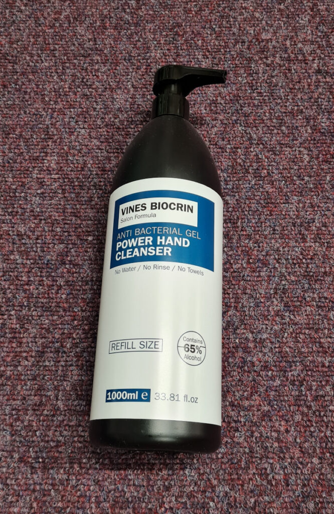 HAND SANISTING GEL 1 LITRE WITH PUMP-0