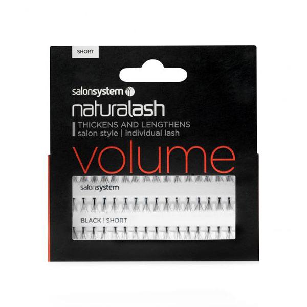 0225106 SS SHORT BLACK LASHES - INDIVIDUAL PACK-0