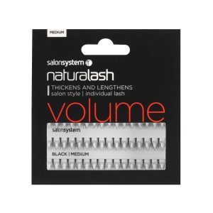 0225107 SS MEDIUM BLACK LASHES – INDIVIDUAL PACK