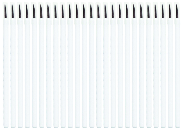 HBA1580 - DISPOSABLE EYE LINER BRUSHES PK25-0