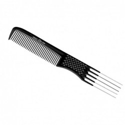 60178 HJ METAL PIN COMB BLACK