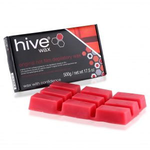 HOB5585- HIVE ORIGINAL (RED) HOT FILM WAX BLOCK 500G