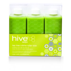 HOB6617 – ROLLER WAX REFILL TEA TREE CREME CARTRIDGES (6)