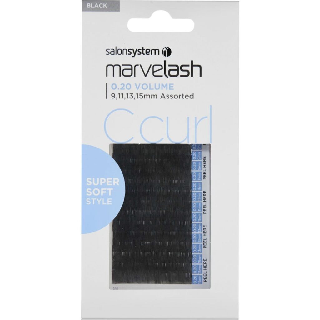 0226333 MARVELASH ASSORTED 0.20 VOLUME BLACK-0