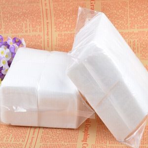 CLEAR BAG WO873- LINT FREE NAIL WIPES – 200’S