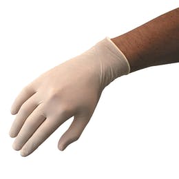 SML LATEX GLOVES (100) – POWDER FREE