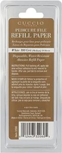 REFILL GRITS 180 FOR STAINLESS FILE PK50