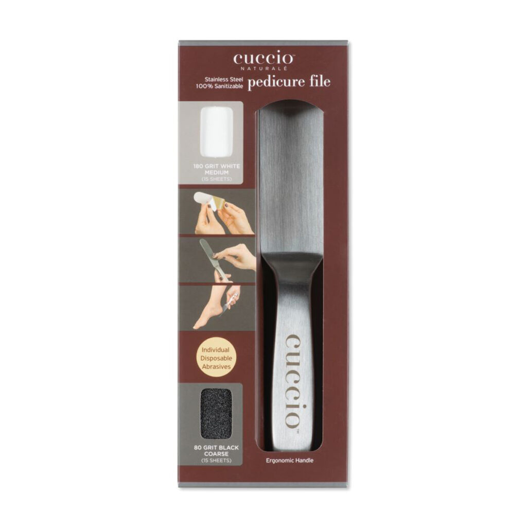 STAINLESS FOOT FILE INC REFILL PACKS X 2-0
