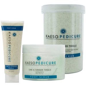 KAESO LIME & GINGER FOOT SCRUB