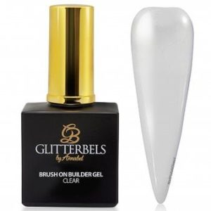 BGEL001 CLEAR BUILDER GEL GLITTERBELS