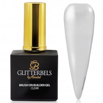 BGEL001 CLEAR BUILDER GEL GLITTERBELS-0