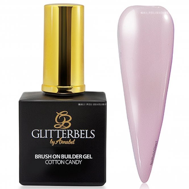 BGEL002 COTTON CANDY BUILD GEL GLITTERBELS-0