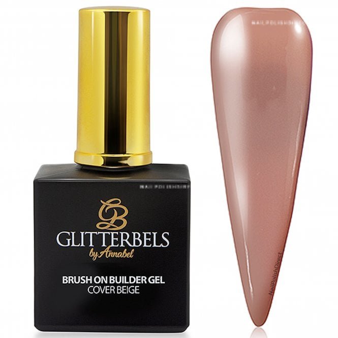 BGEL003 COVER BEIGE BUILD GEL GLITTERBELS-0