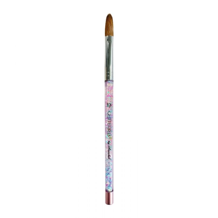 BRUSH004-14 - PASTEL 14 GLITTER AC BRUSH - GBS-0