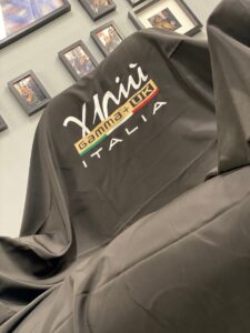 PSA GAMMA HAIRDRESSING CAPE – BLACK