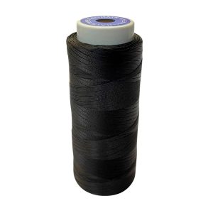 JET BLACK 500M P/B NYLON THREAD