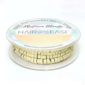 M/RINGS SILVER BLONDE (1000) PRE LOADED SILICONE