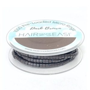 M/RINGS DARK BROWN (1000) PRE LOADED SILICONE