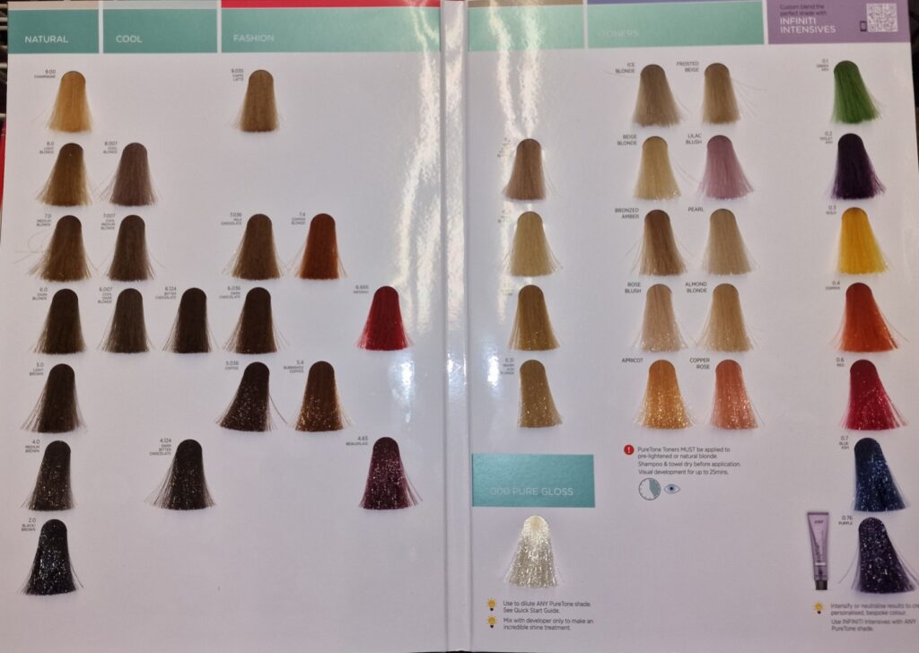 PURETONE SHADE CHART-0