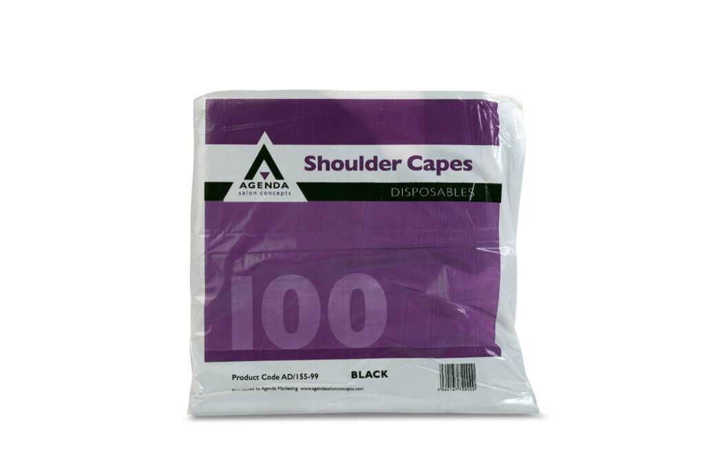 SHOULDER CAPES DISPOSABLE CLEAR PK100 -MULTI BUY AVAIL-0
