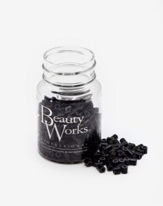 AL- MICRO RINGS BLACK 500PCS