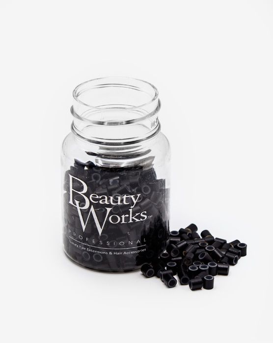 AL- MICRO RINGS BLACK 500PCS-0