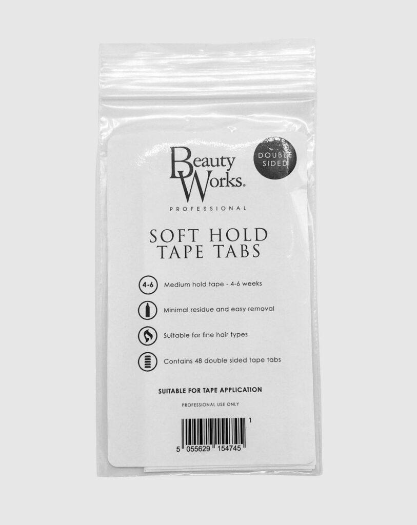 SOFT HOLD TAPE TABS 48PK DOUBLE SIDED BROWN-0