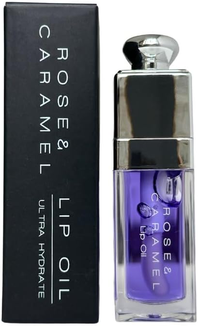 ROSE & CARAMEL LIP OIL GRAPE-0
