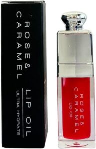 ROSE & CARAMEL LIP OIL POMEGRANITE