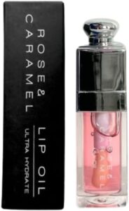 ROSE & CARAMEL LIP OIL STRAWBERRY
