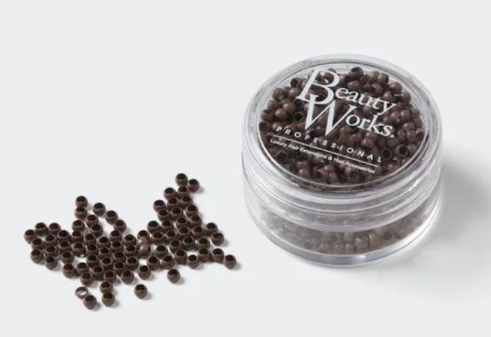 NANO COPPER MICRO RING LIGHT BROWN 1000PCS - MR-CP-NO-LBRWN--0