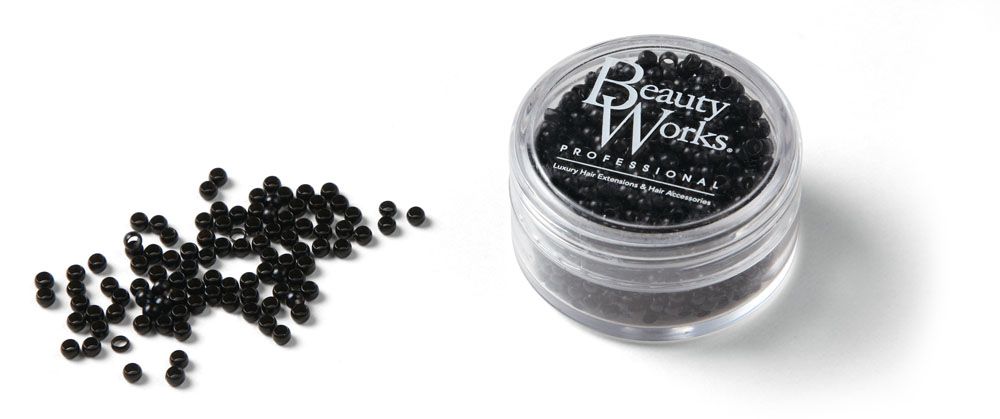NANO COPPER MICRO RING BLACK 1000PCS - MR-CP-NO-BLK-1000-0