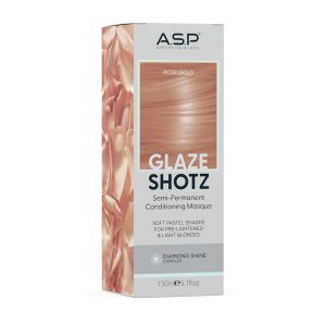 GLAZE SHOTZ ROSE GOLD 150ML