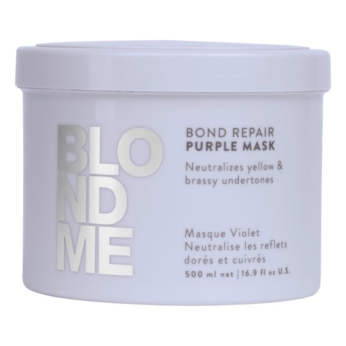 BLONDE ME BOND REPAIR PURPLE MASK 500ML-0