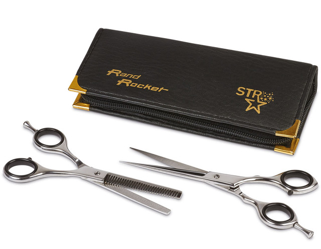611032CK STR KIT 5.5" SERRATED SCISSOR & 5.5" HONED THINNER-0