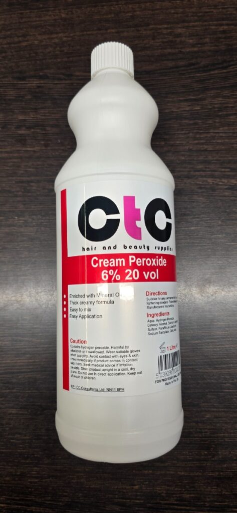CTC CREAM PEROXIDE 6% LITRE-0